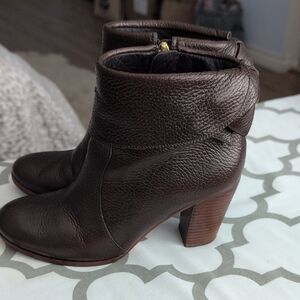 Kate Spade Dark Brown Heeled Boots